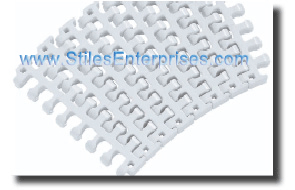 M3840 Radius Flush Grid 1.5" Modular Belting