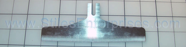 DD-14256-BQE Bagger Cutting Blade Replaces Rovema® #2.0773.0011