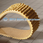 Seamless Rough Top Belt