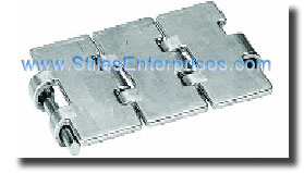 Steel Slat Top 810 Straight Chain