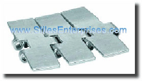Steel Slat Top 881B Radius Chain