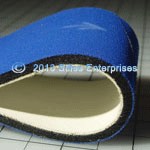 KE-12322-AQI Fabric Surface Label Belt