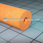 BB-13057-AFE Orange Sponge Rubber  Tube