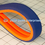 QD-11358_ Twin V Urethane Unscrambler Belt With Fabric Wrapped Cover
