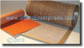 Teflon Glass Mesh Belts 