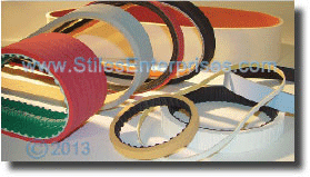 Solid Rubber Covered Belts