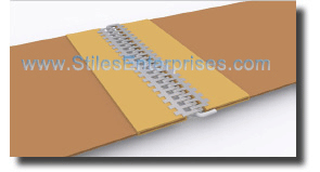 Allegator® Lace with "Bullnose" Reinforcement For Mounting - Overview