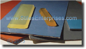 Hot Stamp Anvils and Imprint Backup Rubbers