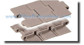 Slat Top 828 Straight Chain - Plastic