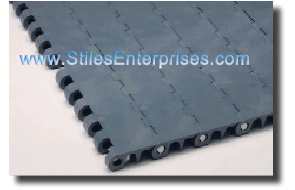 Straight 1-3/4" Pitch  KVP® CC41 (Constant Cleaning Solid Top) Modular Belting 
