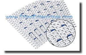M2540 Roller Top 1"  Modular Belting