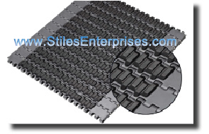 M2470 GripTop 1" Modular Belting 