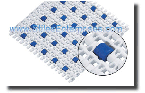 M2533 Roller Top 1" Modular Belting 