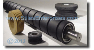 Custom Profile Rubber Surfaced Rubber Surfaced Rollers