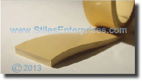 Tan Pure Gum Natural Rubber Sheet