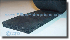 Black Closed Cell Neoprene With Skin