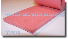 Red Cellular Foam